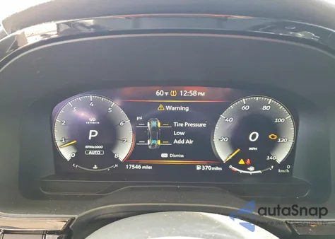 2023 Infiniti Qx60 Sensory z USA, uszkodzony, nr VIN 5N1DL1GS2PC359442